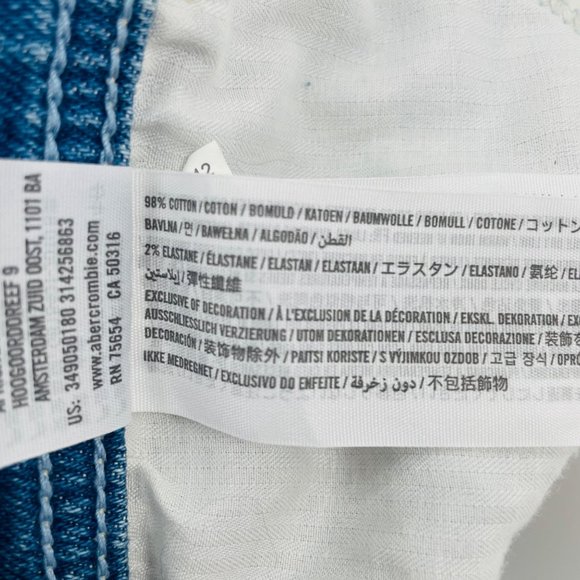 Hollister - High Rise Vintage Shorts - Size 5 - W27 - Picture 10 of 10